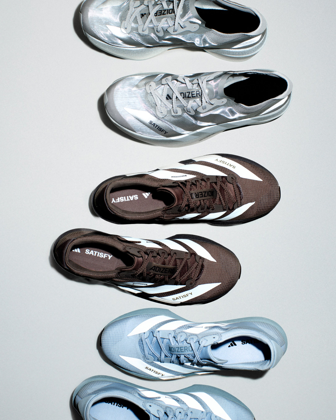 Two Speeds, One Obsession: Adidas × Satisfy’s Second Collaboration